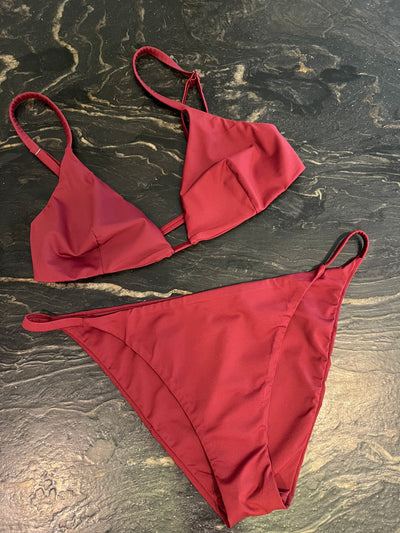 Bikini deep cherry