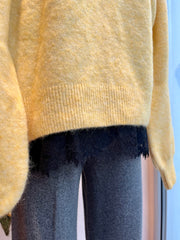 Cardigan giallo