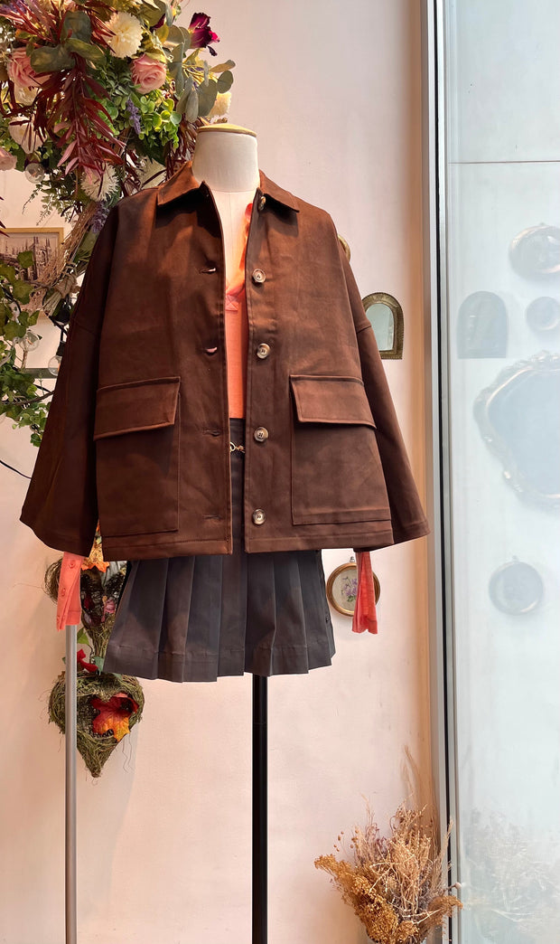 Gonna pieghe antracite