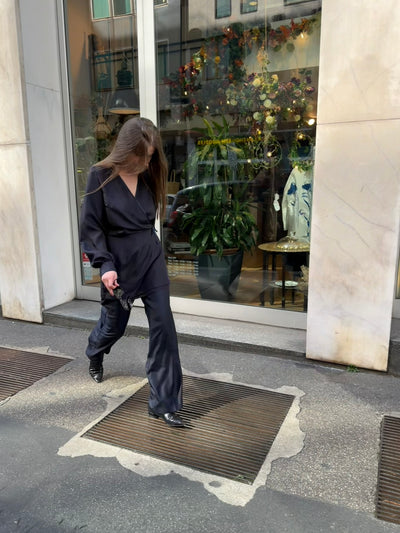 Abito Van Gogh oltremare mini