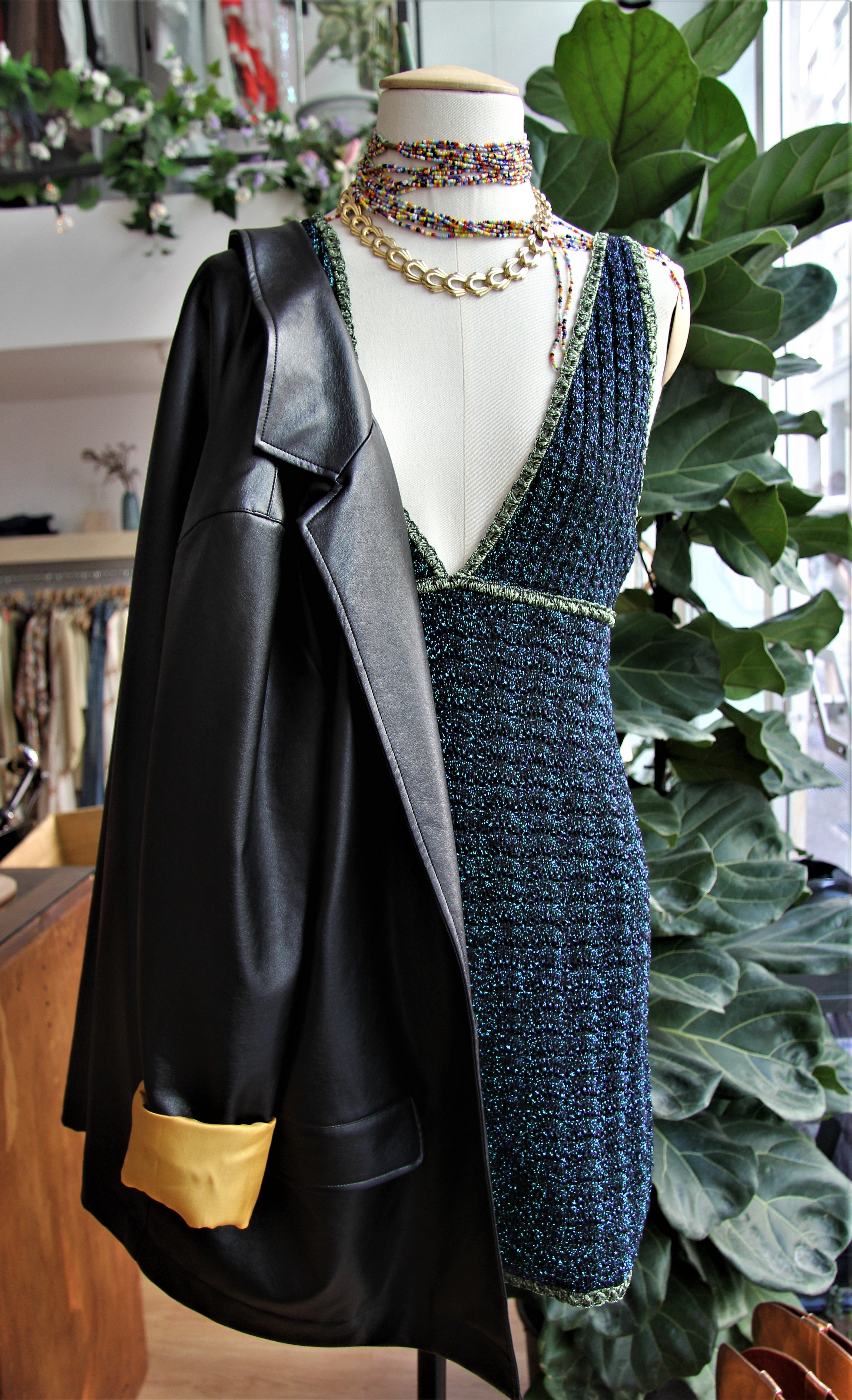 Eleven Goya schwarzer Blazer