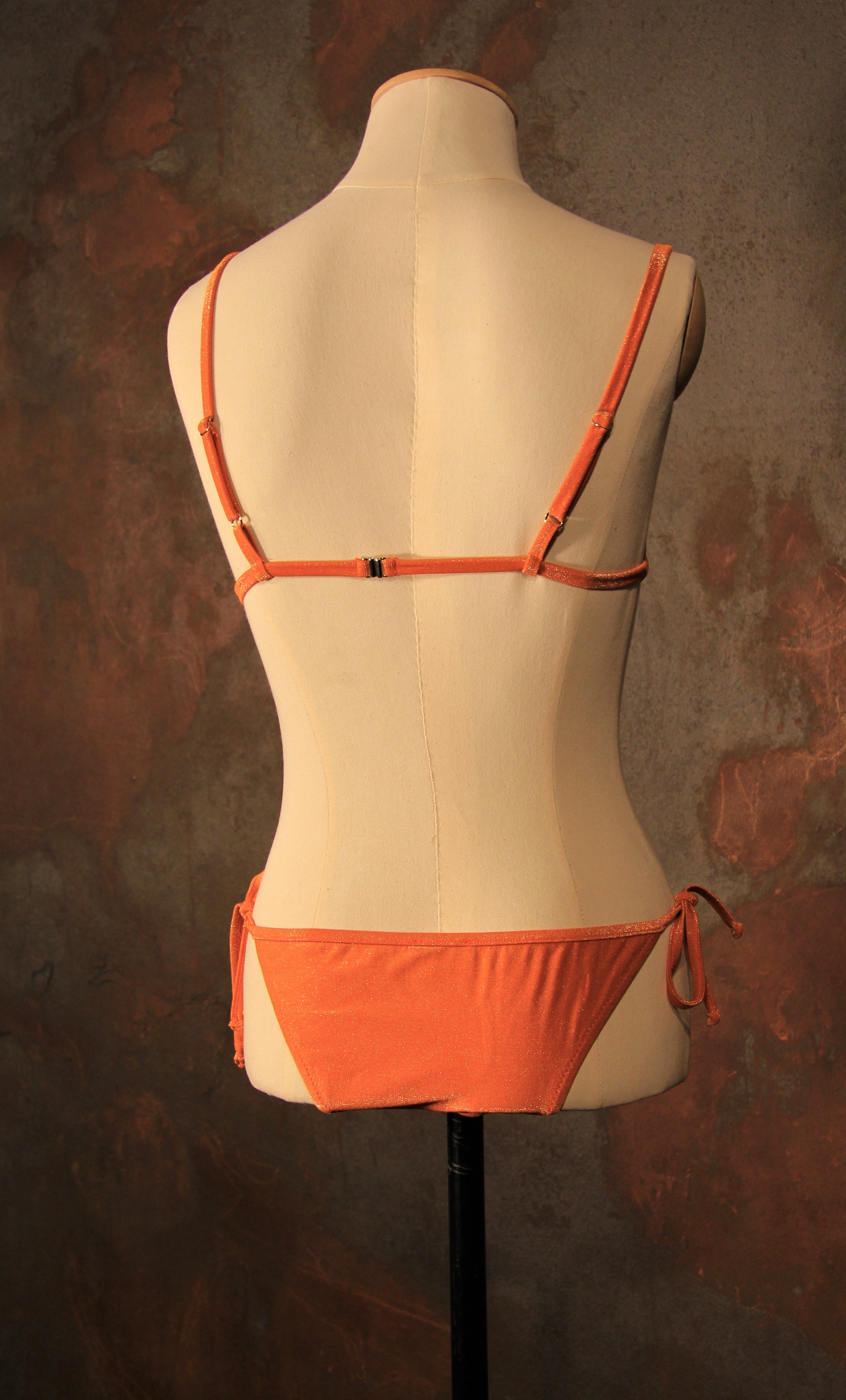 Lola Bikini-Orange-Kostüm