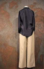 Pantaloni Miro beige in cotone