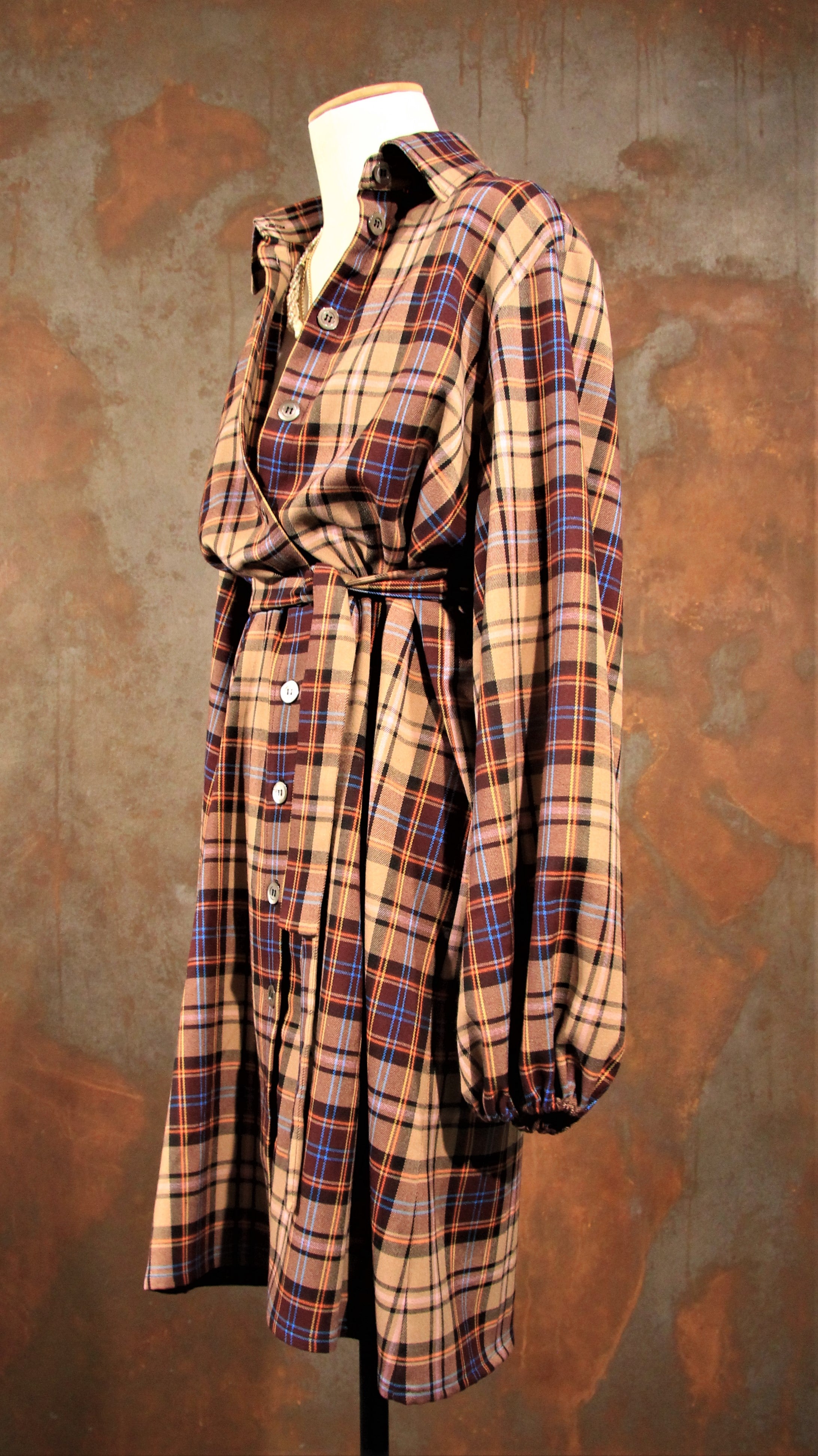 Chagall Eleven mehrfarbiger Tartan