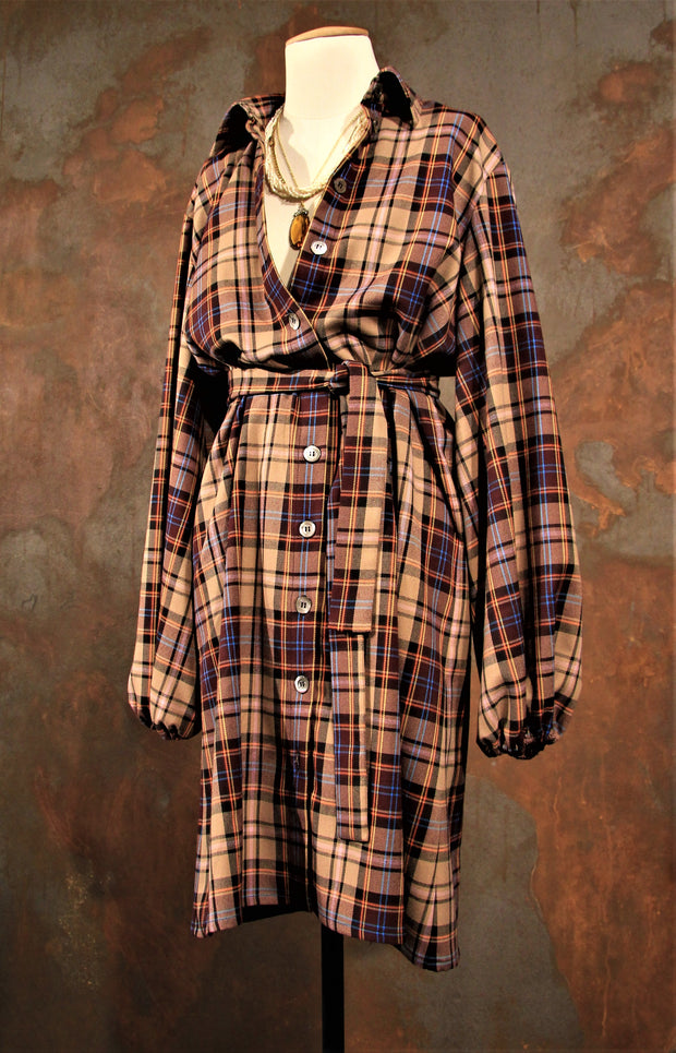 Chagall Eleven multicolor tartan