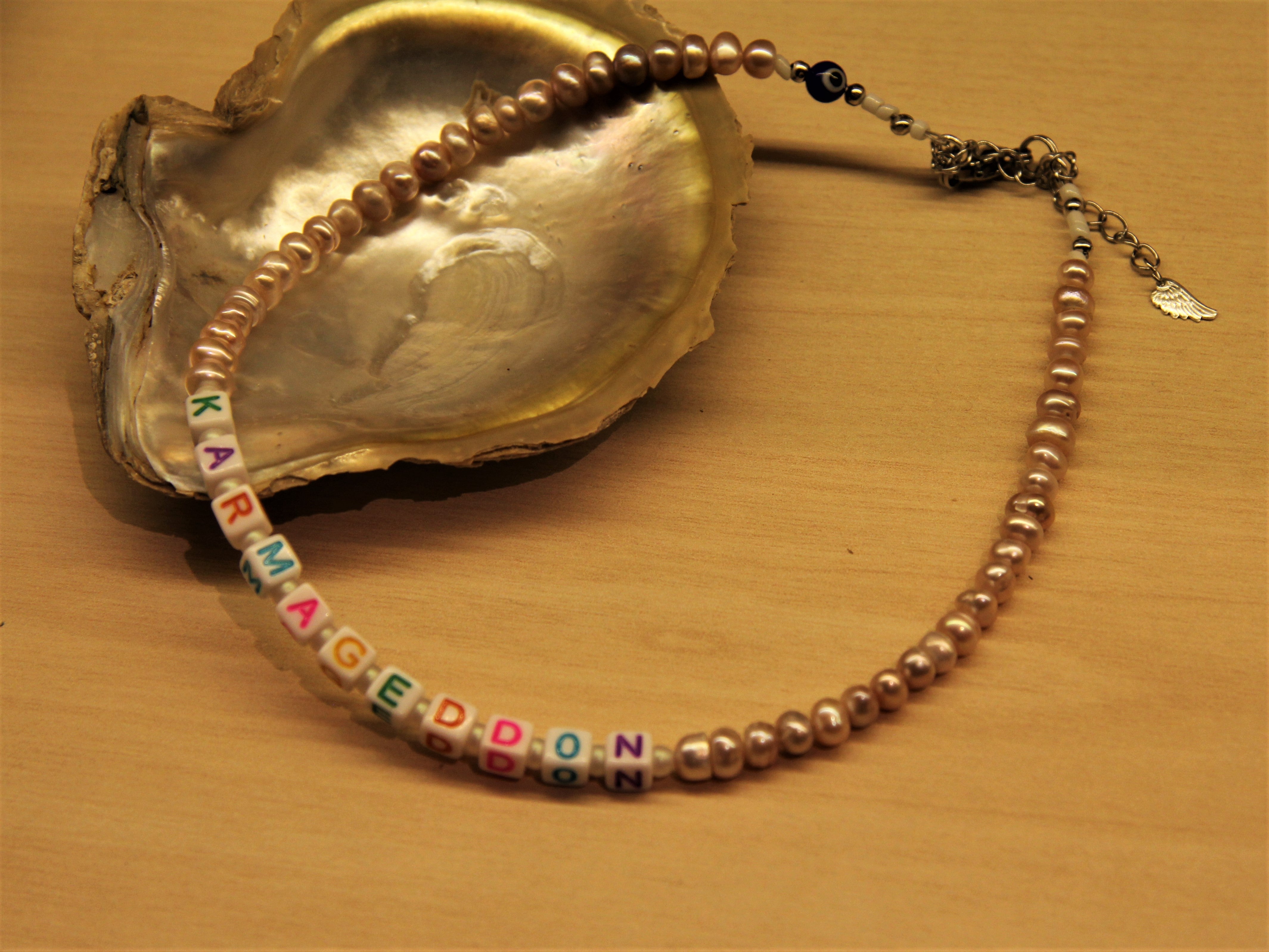 Karmageddon handcrafted necklace  EVS 42