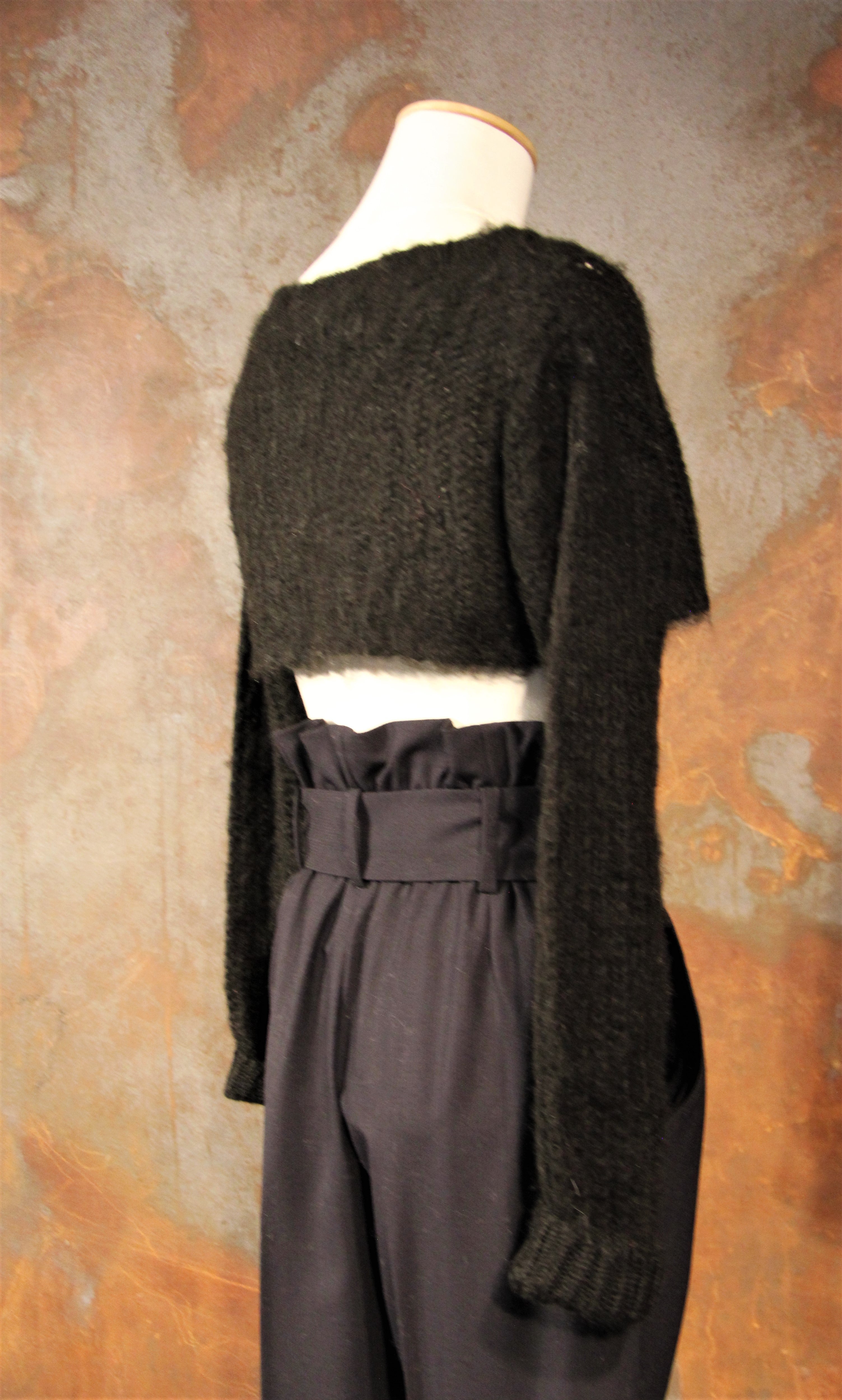 Mini top in misto mohair