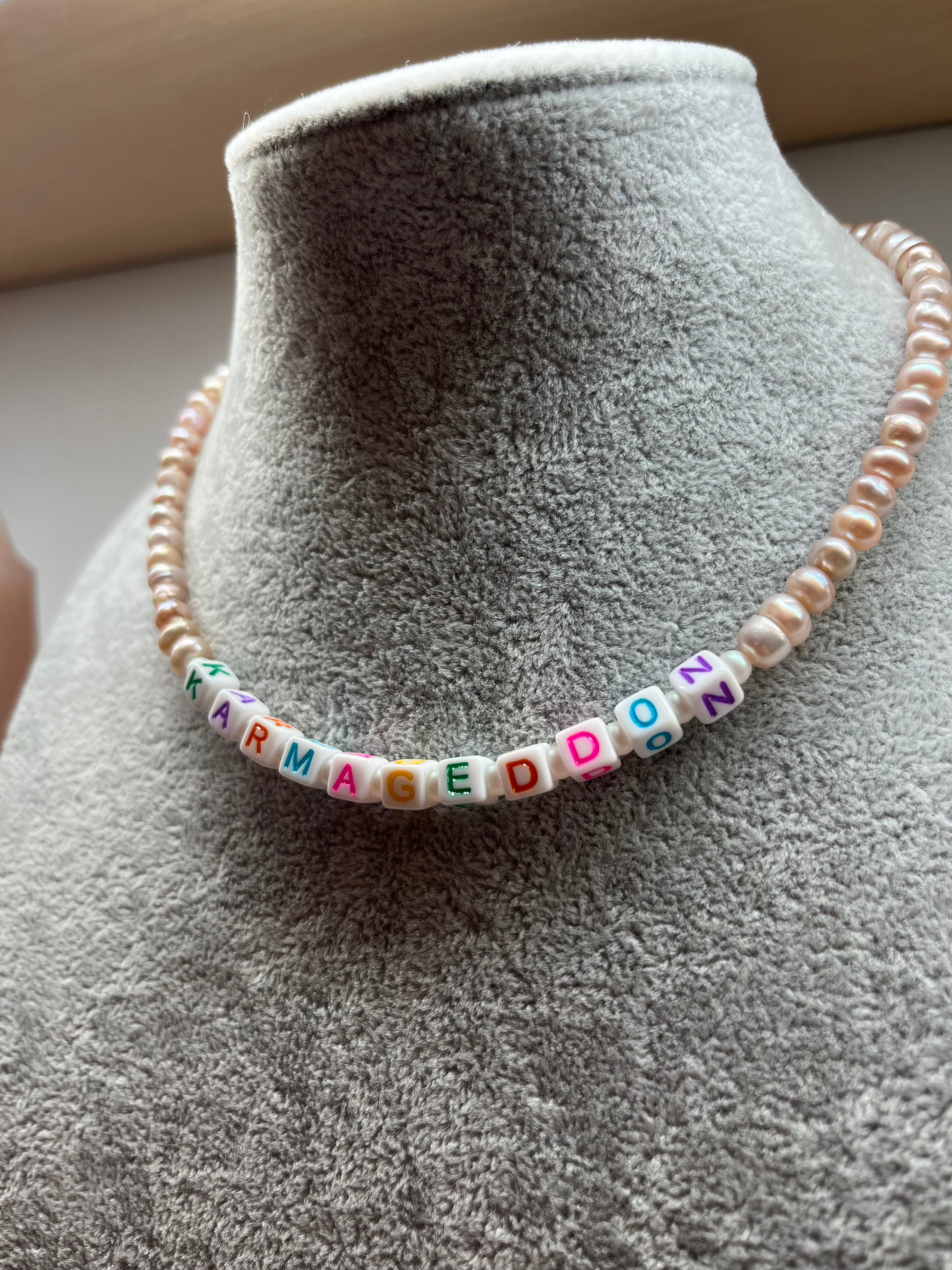 Karmageddon handcrafted necklace  EVS 42