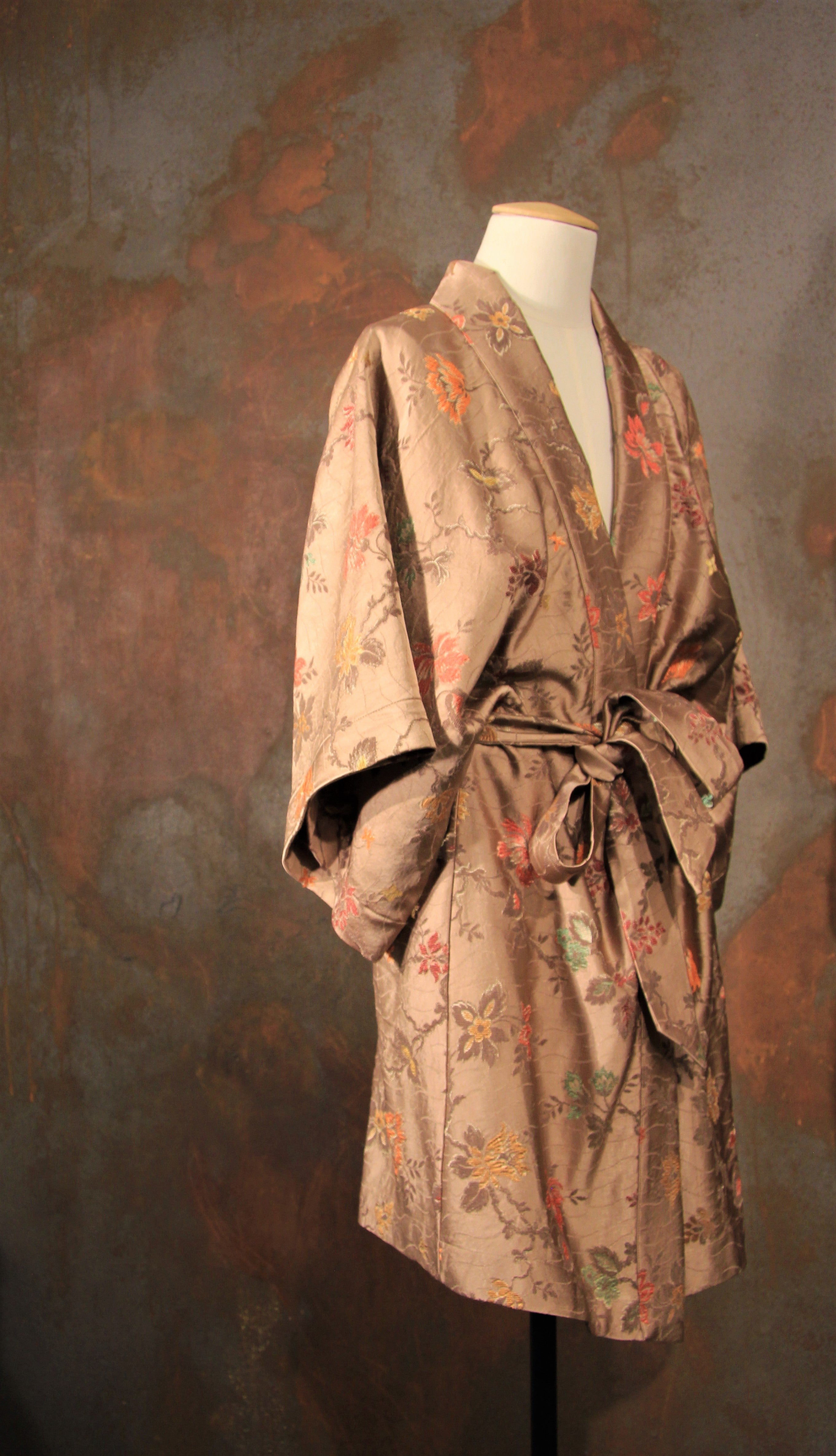 Kimono Gauguin broccato vintage