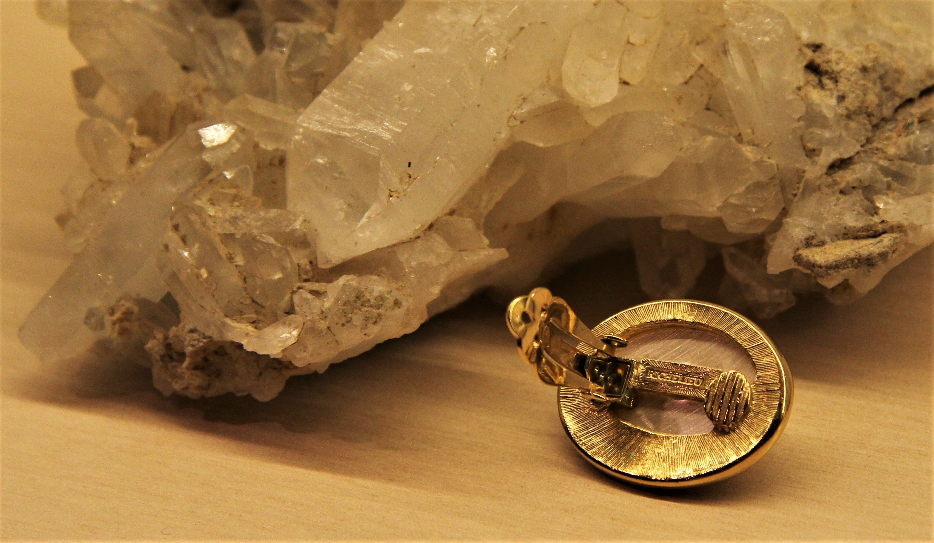 Orecchini vintage con perle