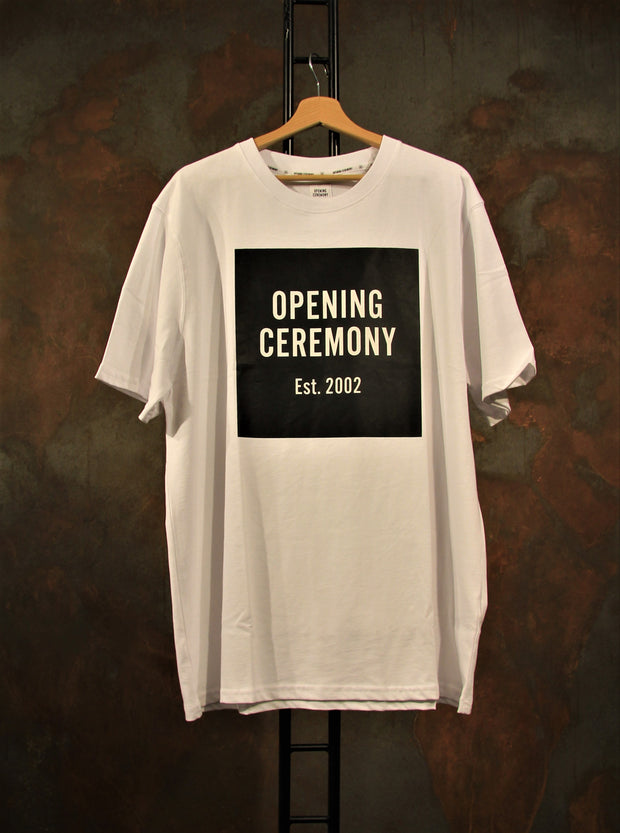 Opening white tshirt