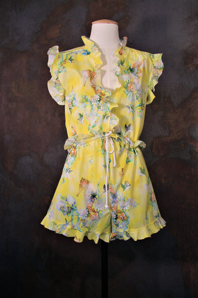 Tuta Schiele giallo