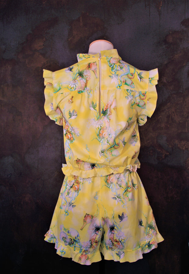 Tuta Schiele giallo