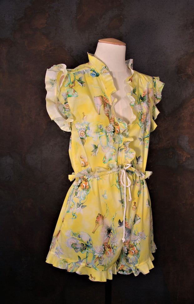 Tuta Schiele giallo